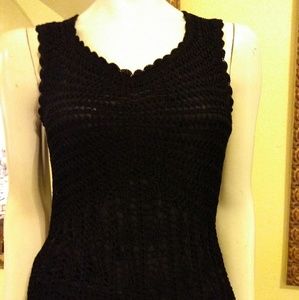 Talbots Knit Black Top